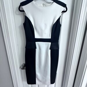Black and White Women's Dress